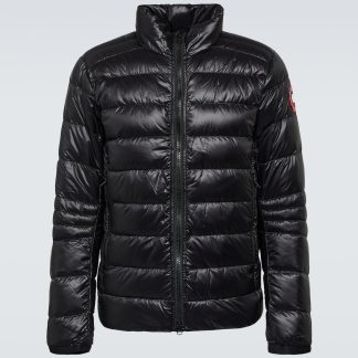 hurtowy luksus Canada Goose Kurtka puchowa Crofton w kolorze czarnym