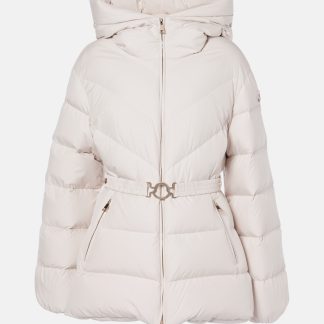 hurtowy luksus Moncler Kurtka puchowa Brosse w kolorze białym