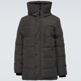 luksusowa replika Canada Goose Parka puchowa Carson w kolorze czarnym