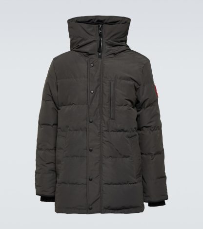 luksusowa replika Canada Goose Parka puchowa Carson w kolorze czarnym