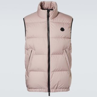 luksusowa replika Moncler Kamizelka puchowa Fedare w neutralnym kolorze