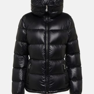 luksusowa replika Moncler Kurtka puchowa Douro w kolorze czarnym