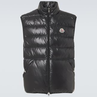 moda luksus Moncler Kamizelka puchowa Aube w kolorze czarnym