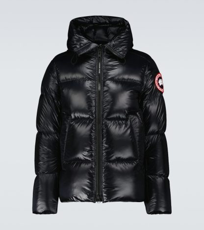 podrobiony projektant Canada Goose Kurtka puchowa Crofton w kolorze czarnym