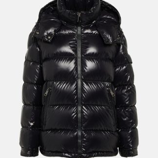 projektant mody Moncler Kurtka puchowa Maire w kolorze czarnym