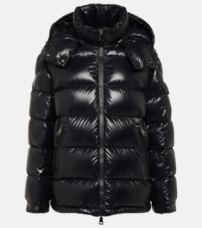 projektant mody Moncler Kurtka puchowa Maire w kolorze czarnym