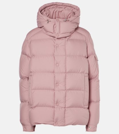 projektant mody Moncler Kurtka puchowa Moncler Maya 70 w kolorze różowym