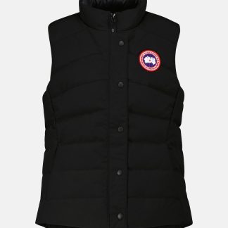 projektant replik Canada Goose Kamizelka puchowa Freestyle w kolorze czarnym