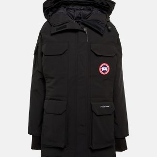 tani luksus Canada Goose Parka puchowa Expedition w kolorze czarnym