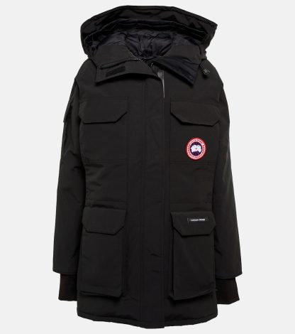 tani luksus Canada Goose Parka puchowa Expedition w kolorze czarnym